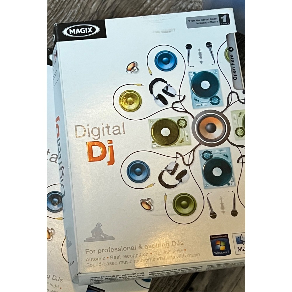 Magix Digital DJ Software Automix‎ Beat Recognition Windows/Mac